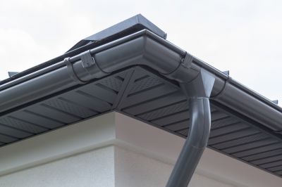 Completed Gutter Cover Installation